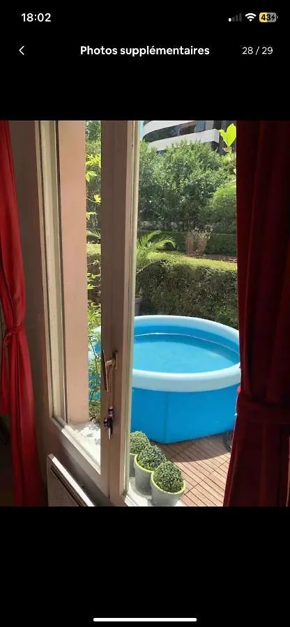 Apartment Gare La Part Dieu, Avec Terrasse, Jardin Et Parking Lyon France